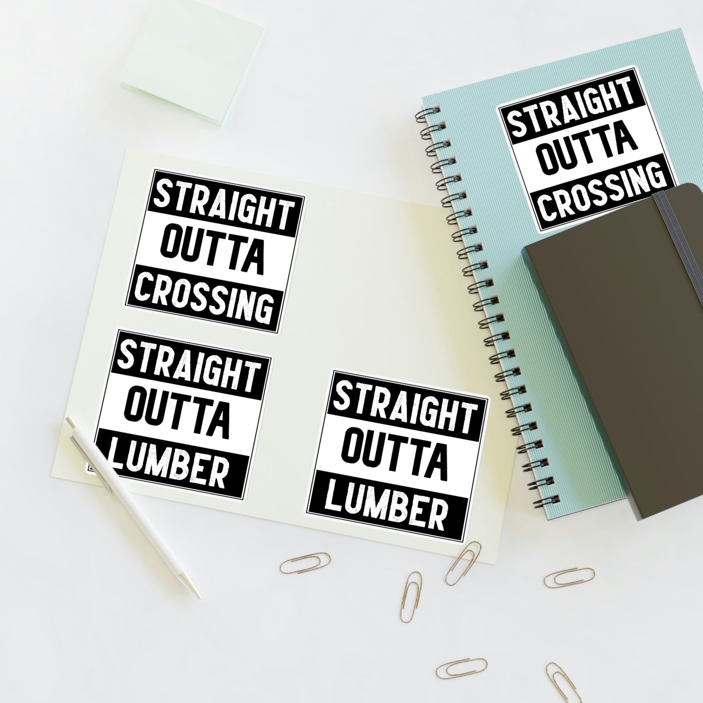 Straight Outta Sticker Sheets
