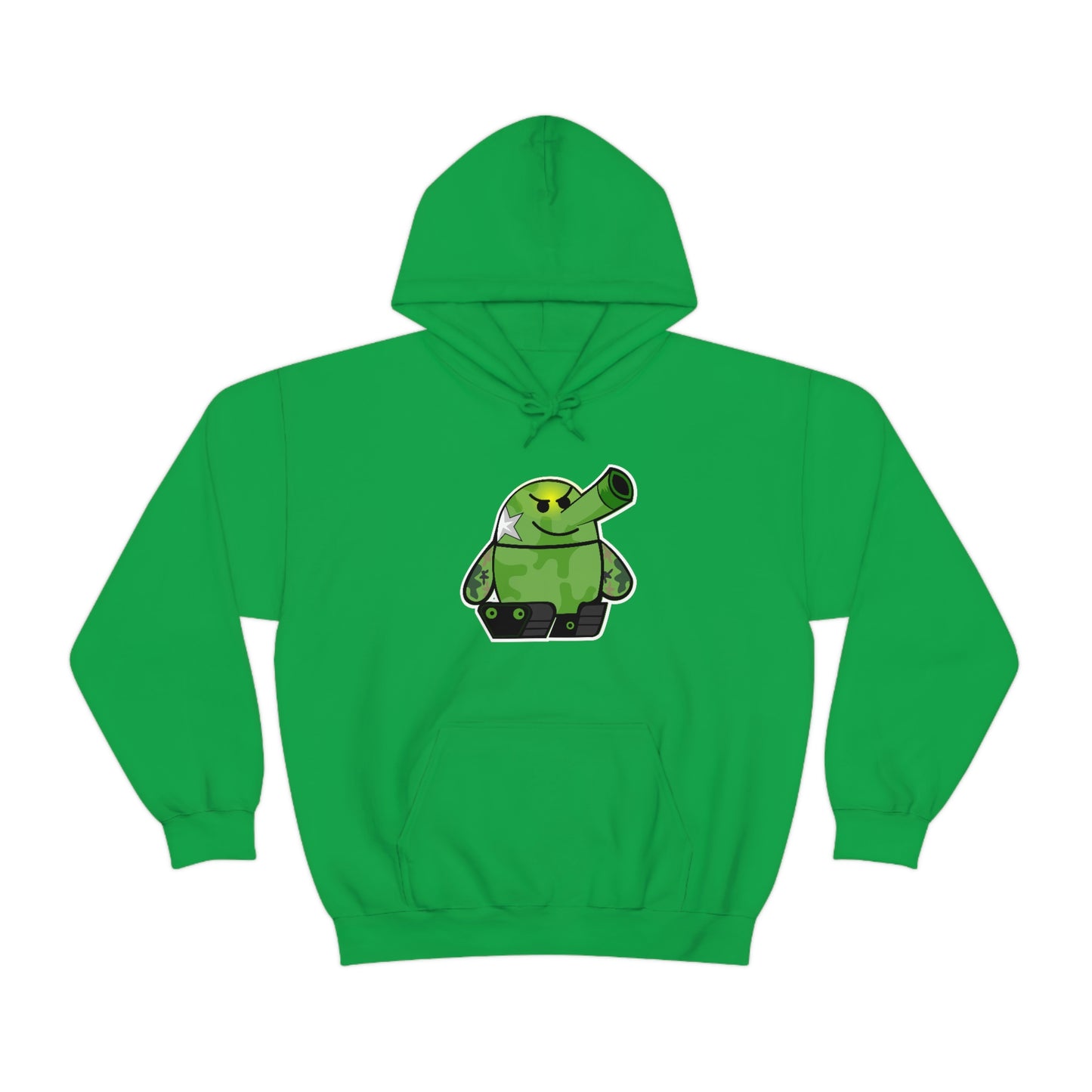Smarmy Tank Cartoon Unisex Hoodie