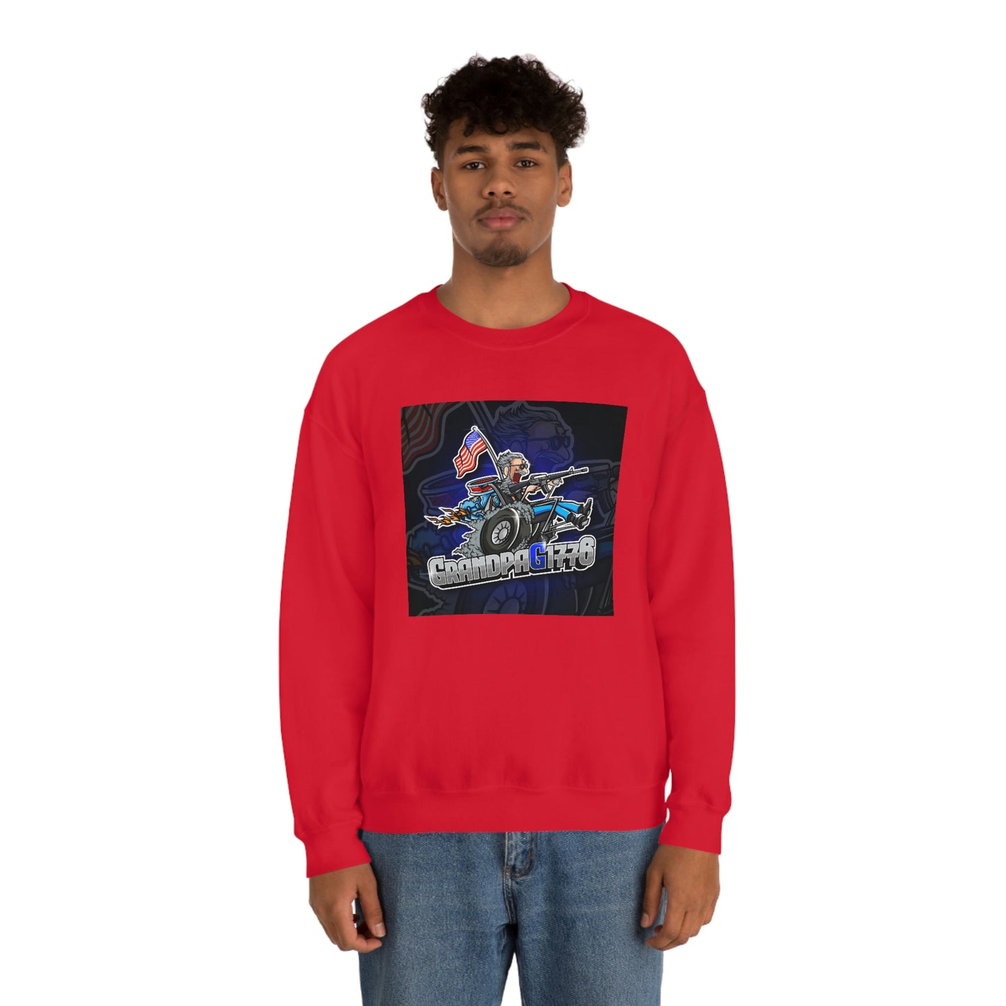 GrandpaG Silhouette Unisex Sweatshirt