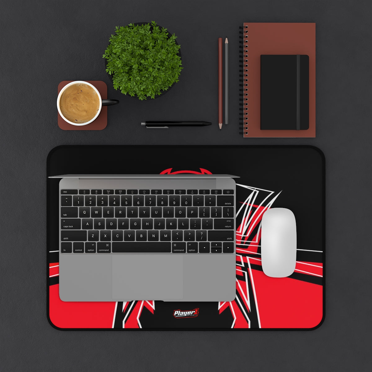 Red Bit Mouse Pad
