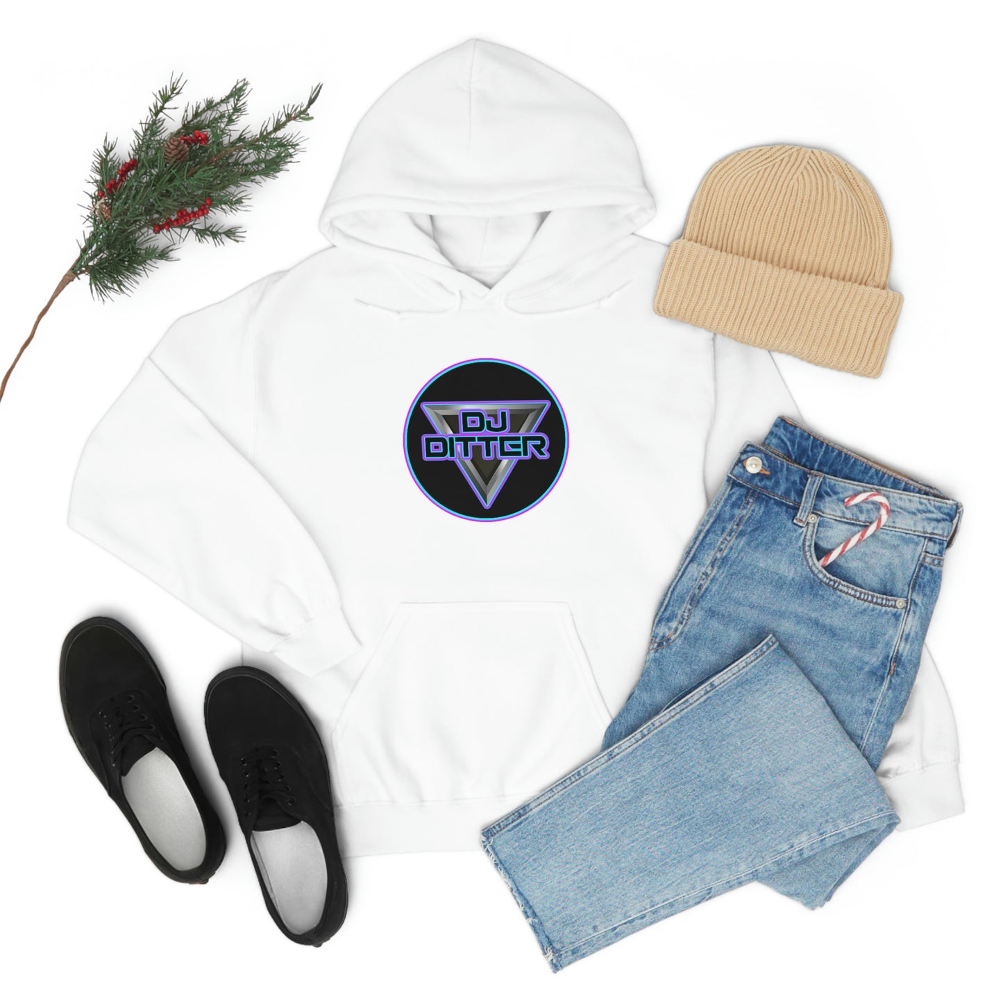 Dj Ditter Circle Logo Unisex Hoodie