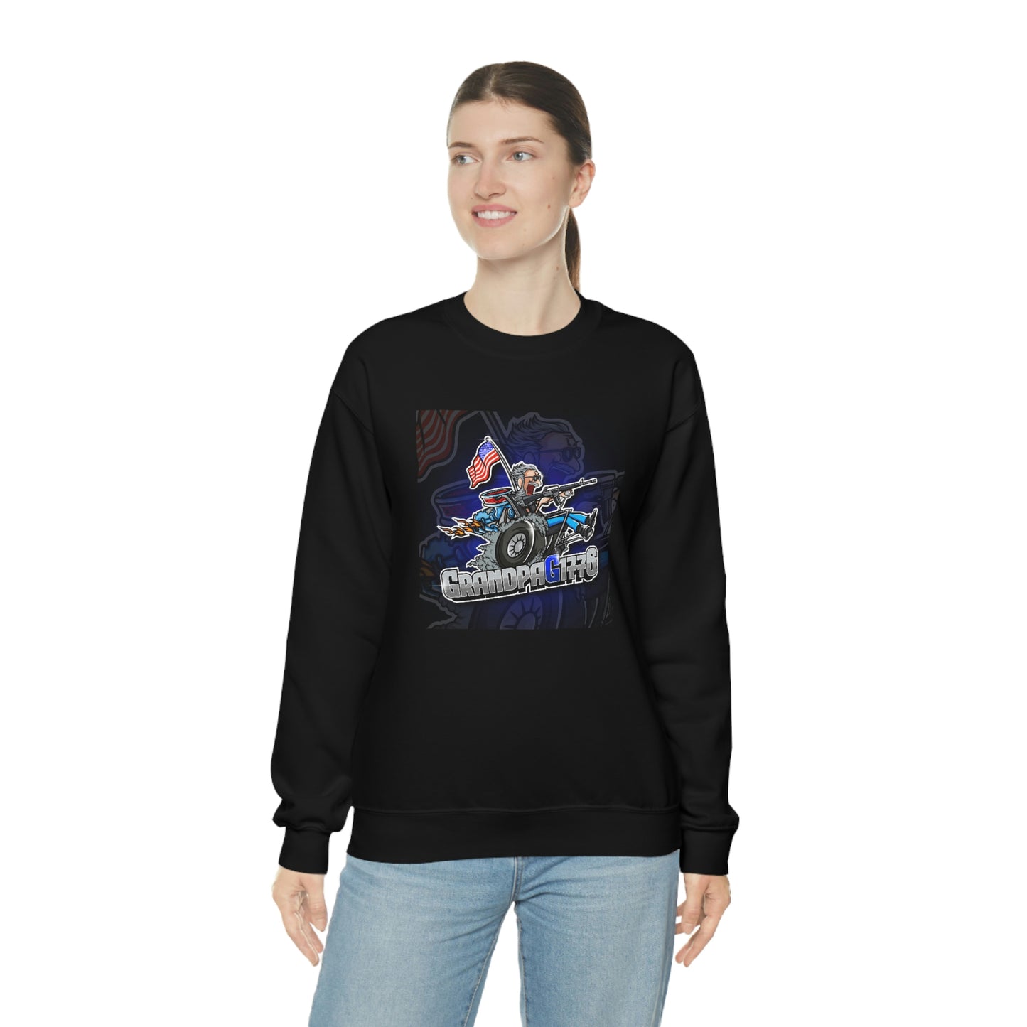 GrandpaG Silhouette Unisex Sweatshirt
