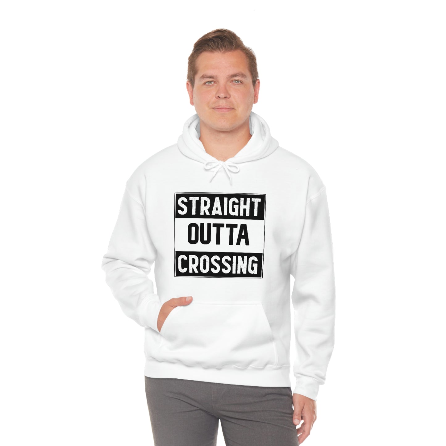 Straight Outta Crossing Unisex Hoodie