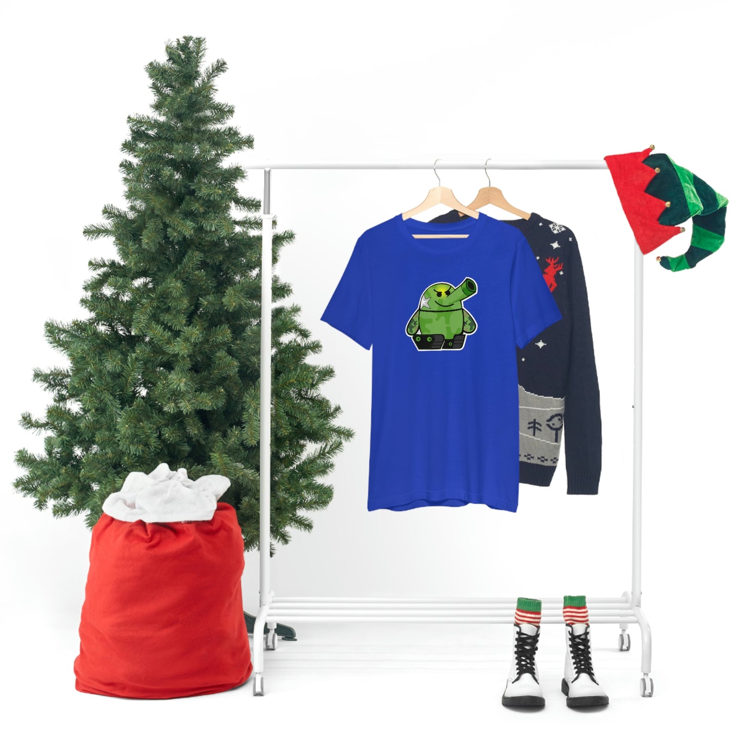 Smarmy Tank Cartoon Unisex T-shirt