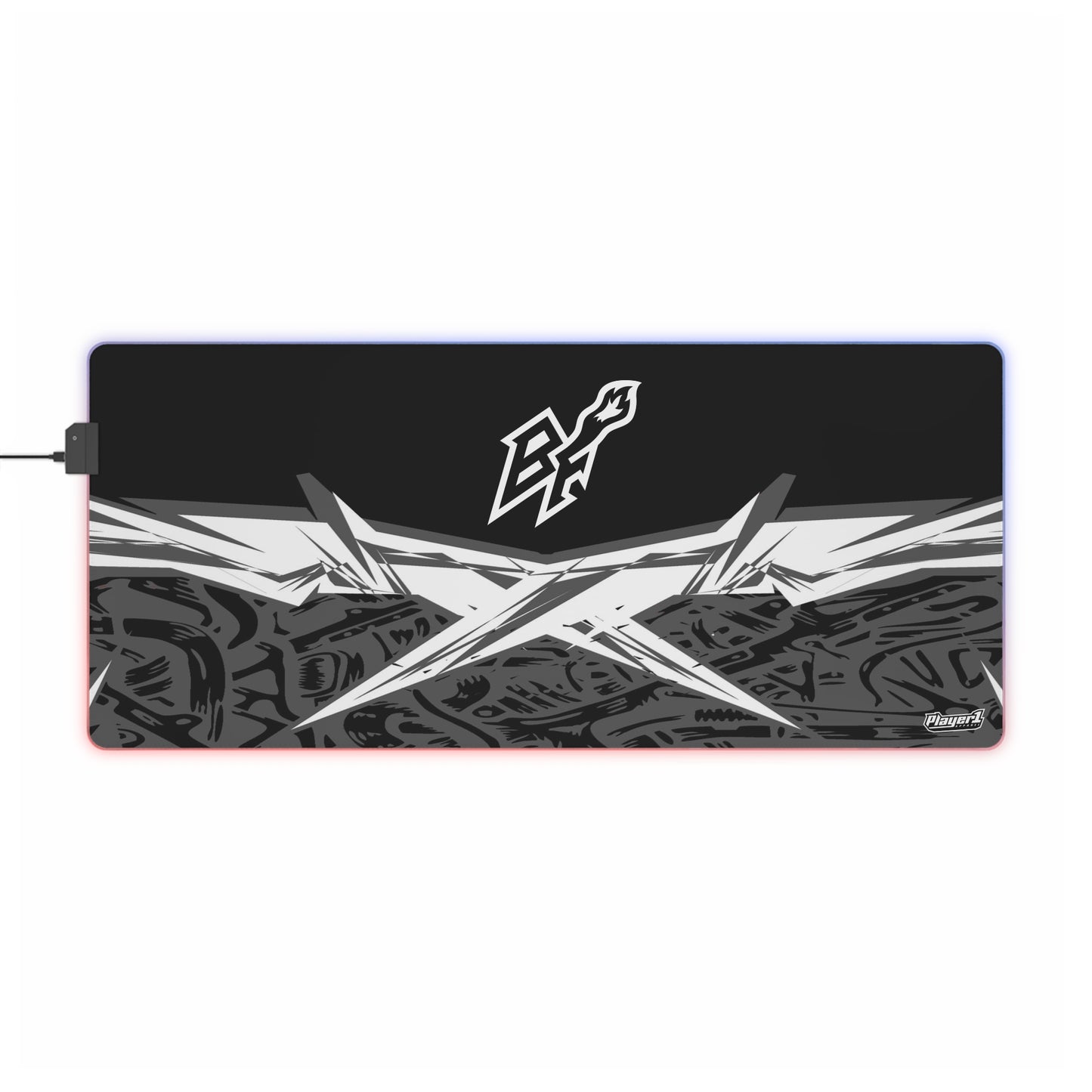 BlackFox LED Gaming Mouse Pad