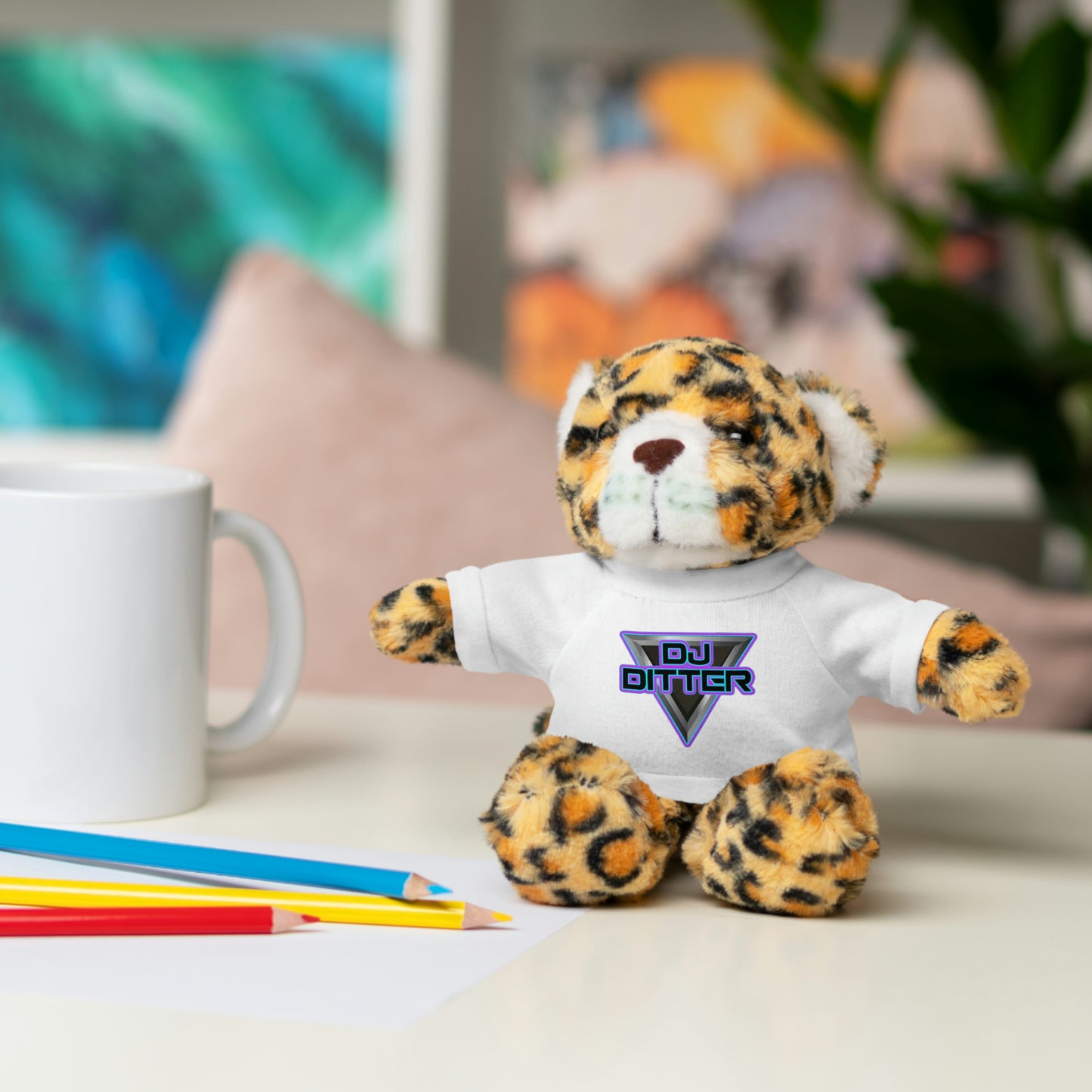 Dj Ditter Stuffed Animals with Tee