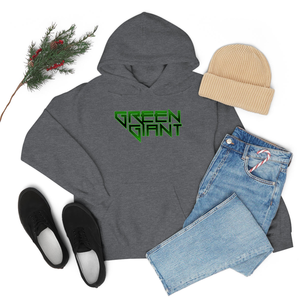 Green Giant Unisex Hoodie