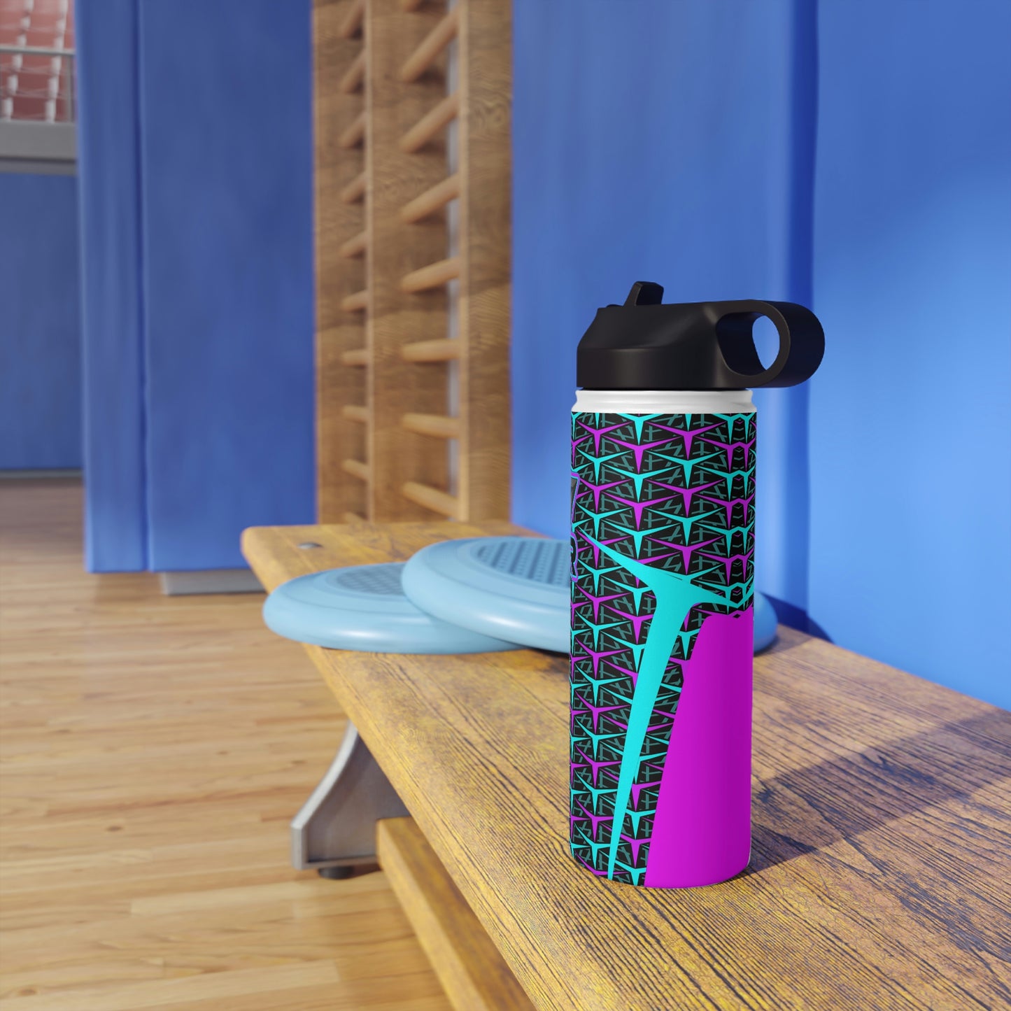 Dj Ditter Stainless Steel Water Bottle, Standard Lid