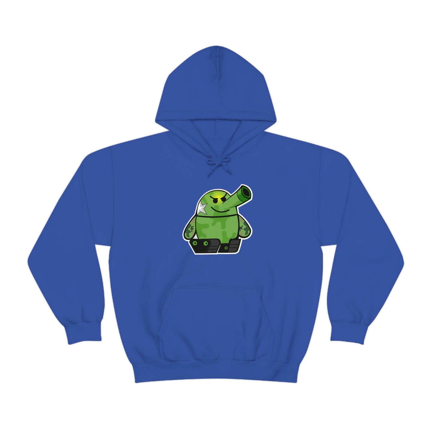 Smarmy Tank Cartoon Unisex Hoodie