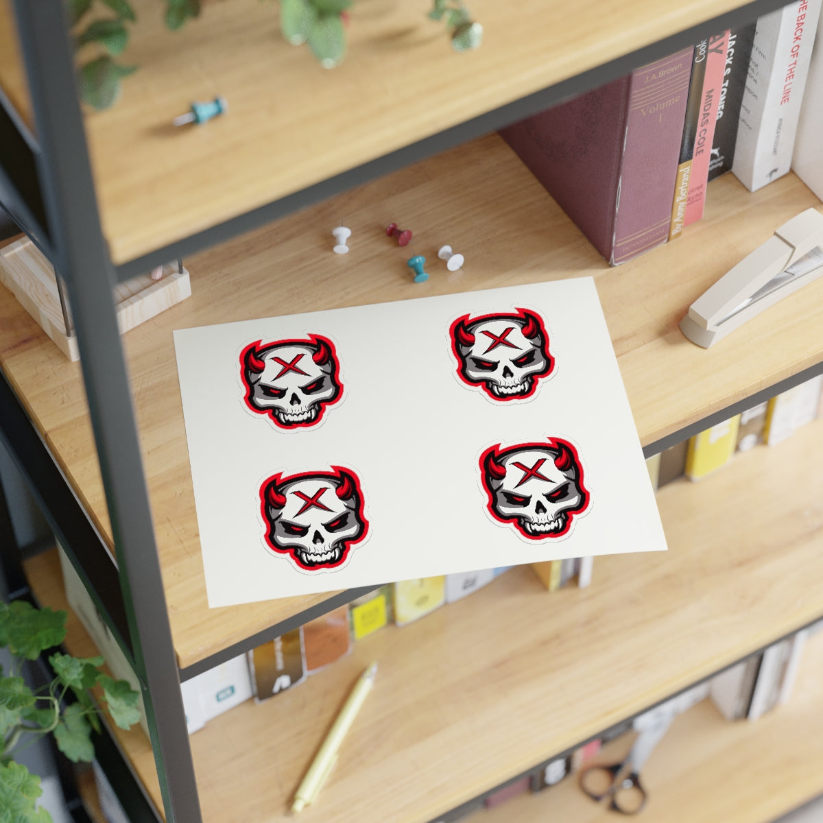 Red Bit Sticker Sheets