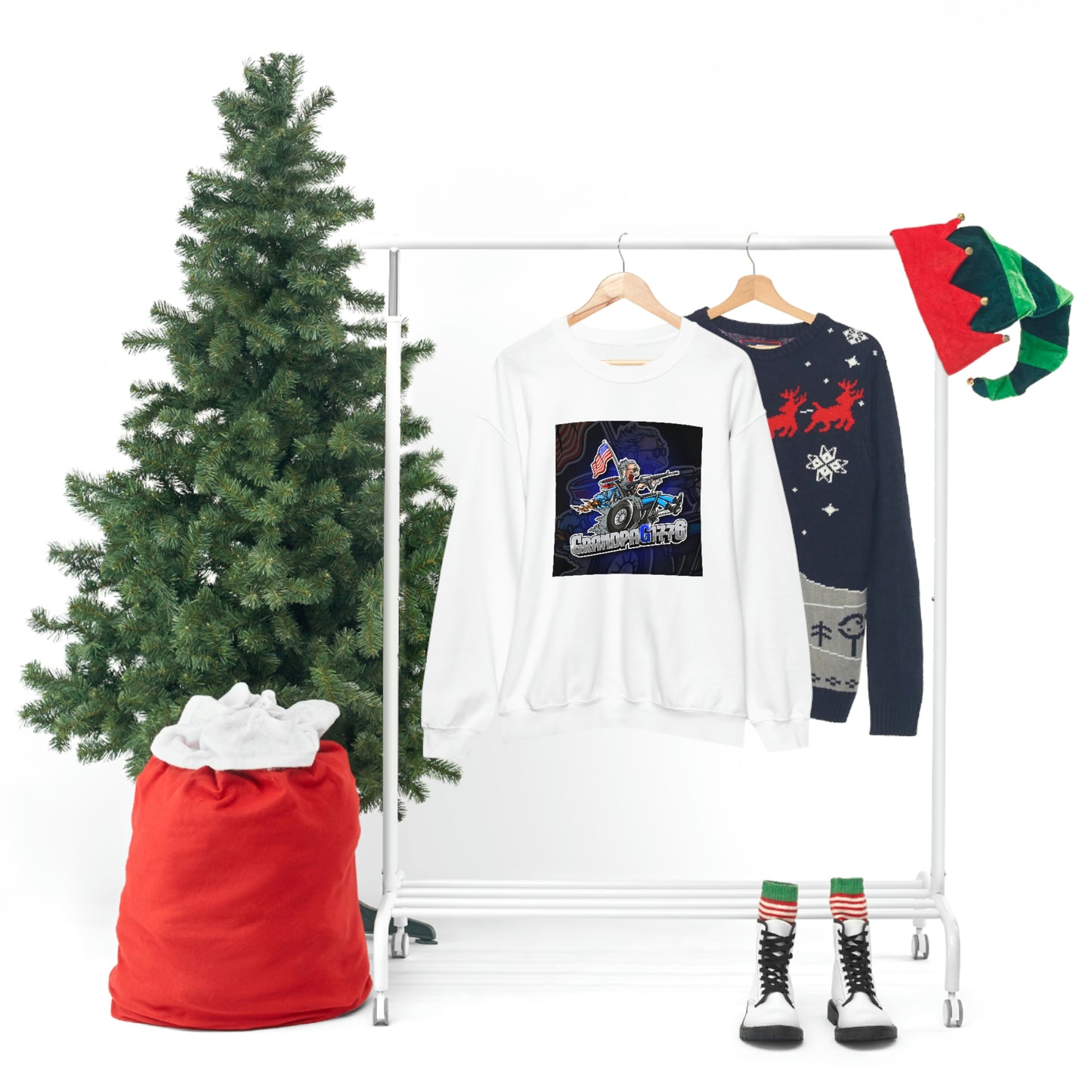 GrandpaG Silhouette Unisex Sweatshirt