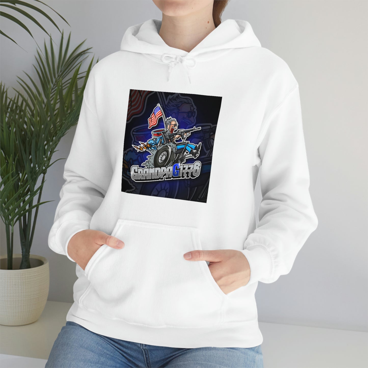 GrandpaG Silhouette Unisex Hoodie