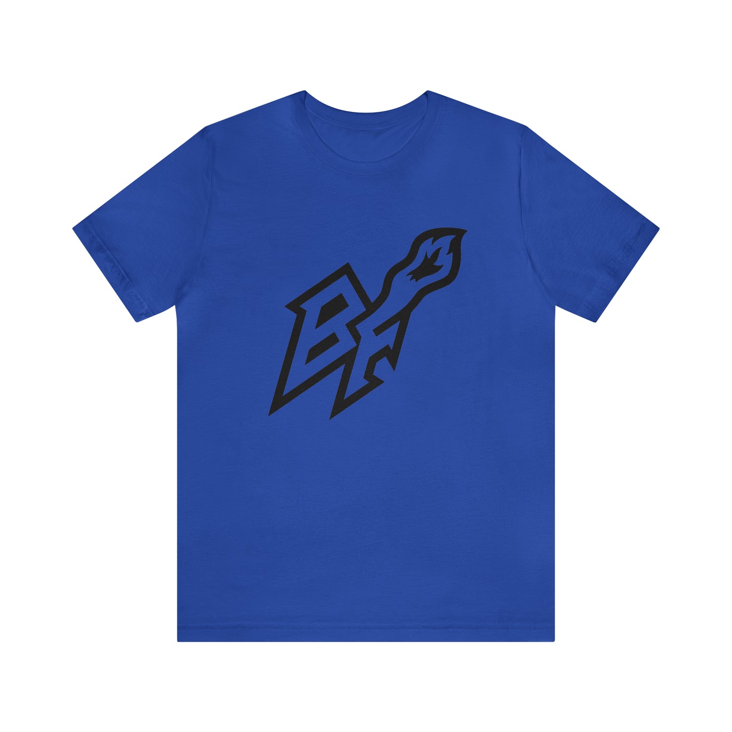 BlackFox Unisex T-shirt W/Black Logo