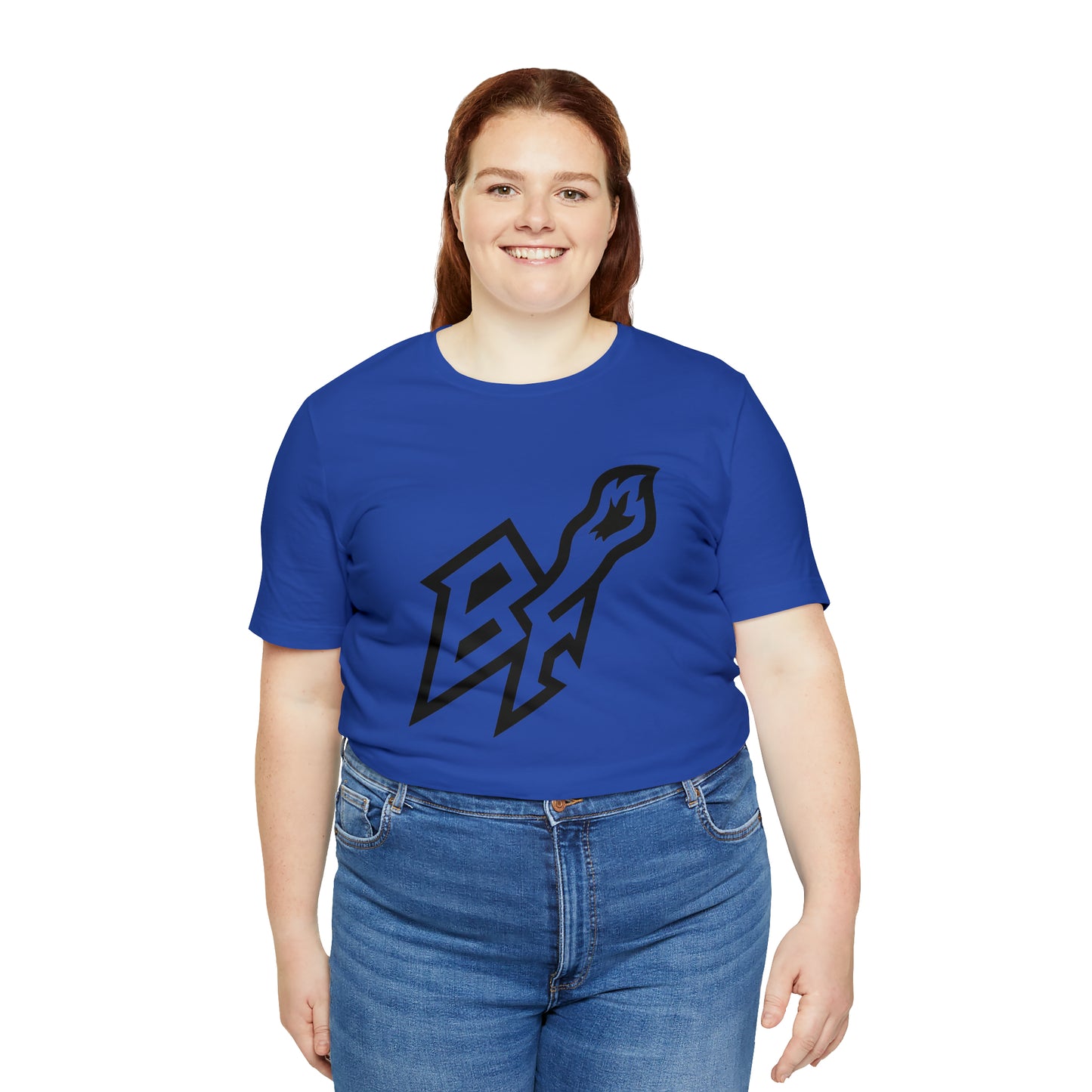 BlackFox Unisex T-shirt W/Black Logo