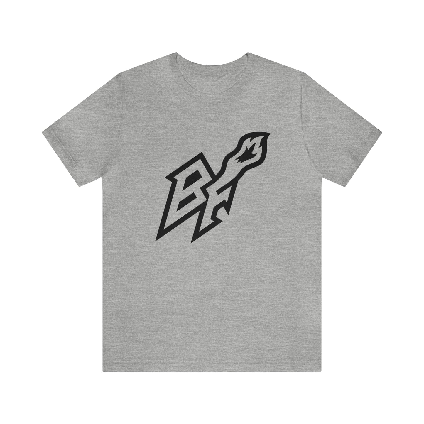 BlackFox Unisex T-shirt W/Black Logo
