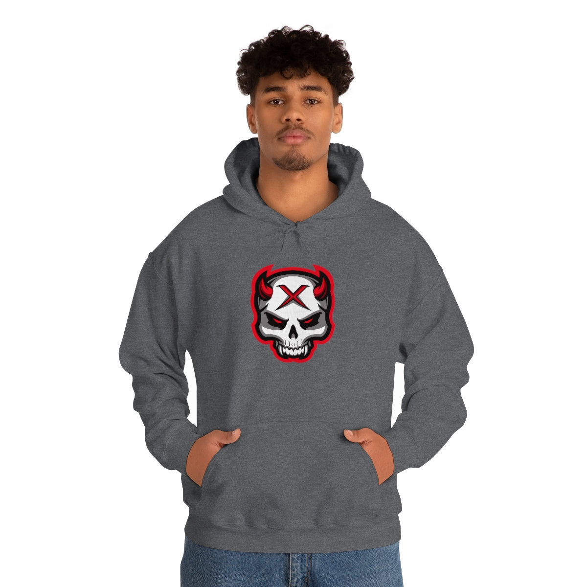 Red Bit Unisex Hoodie