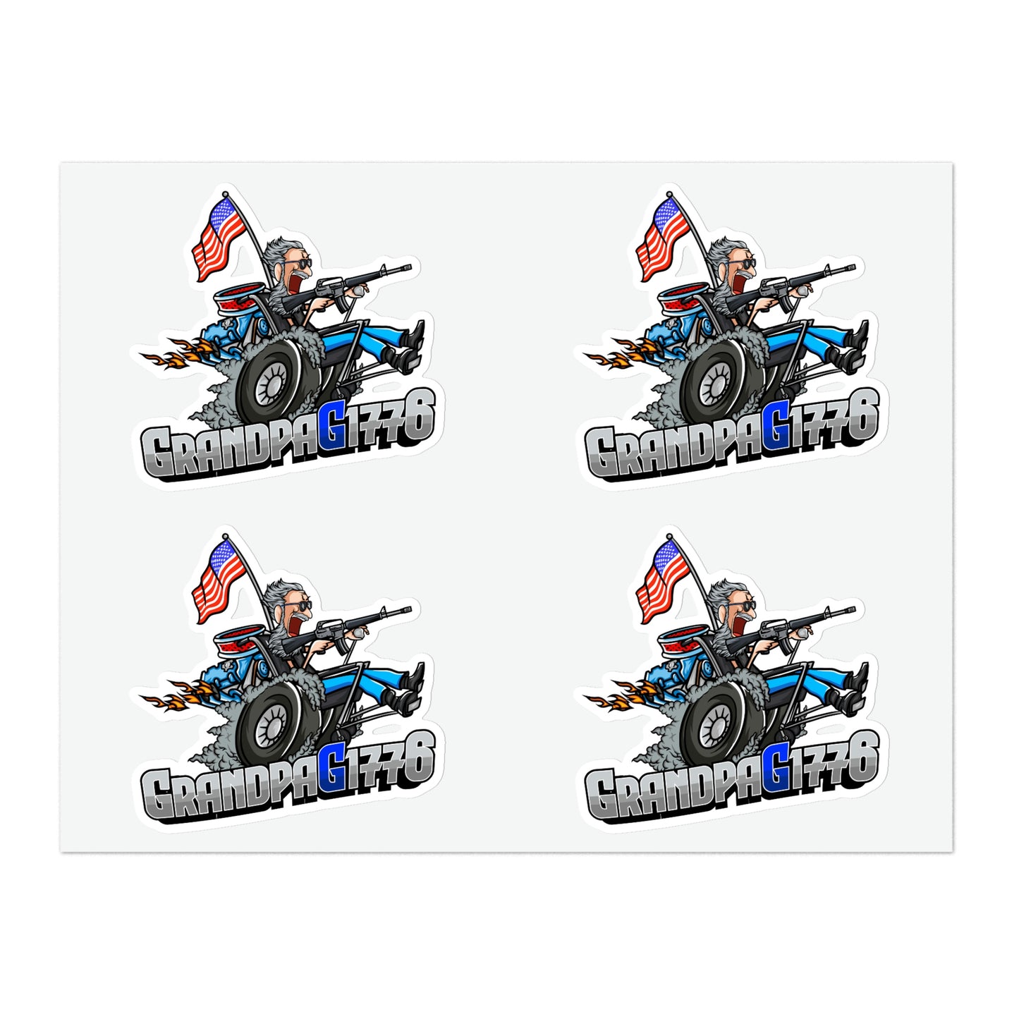 GrandpaG Sticker Sheets