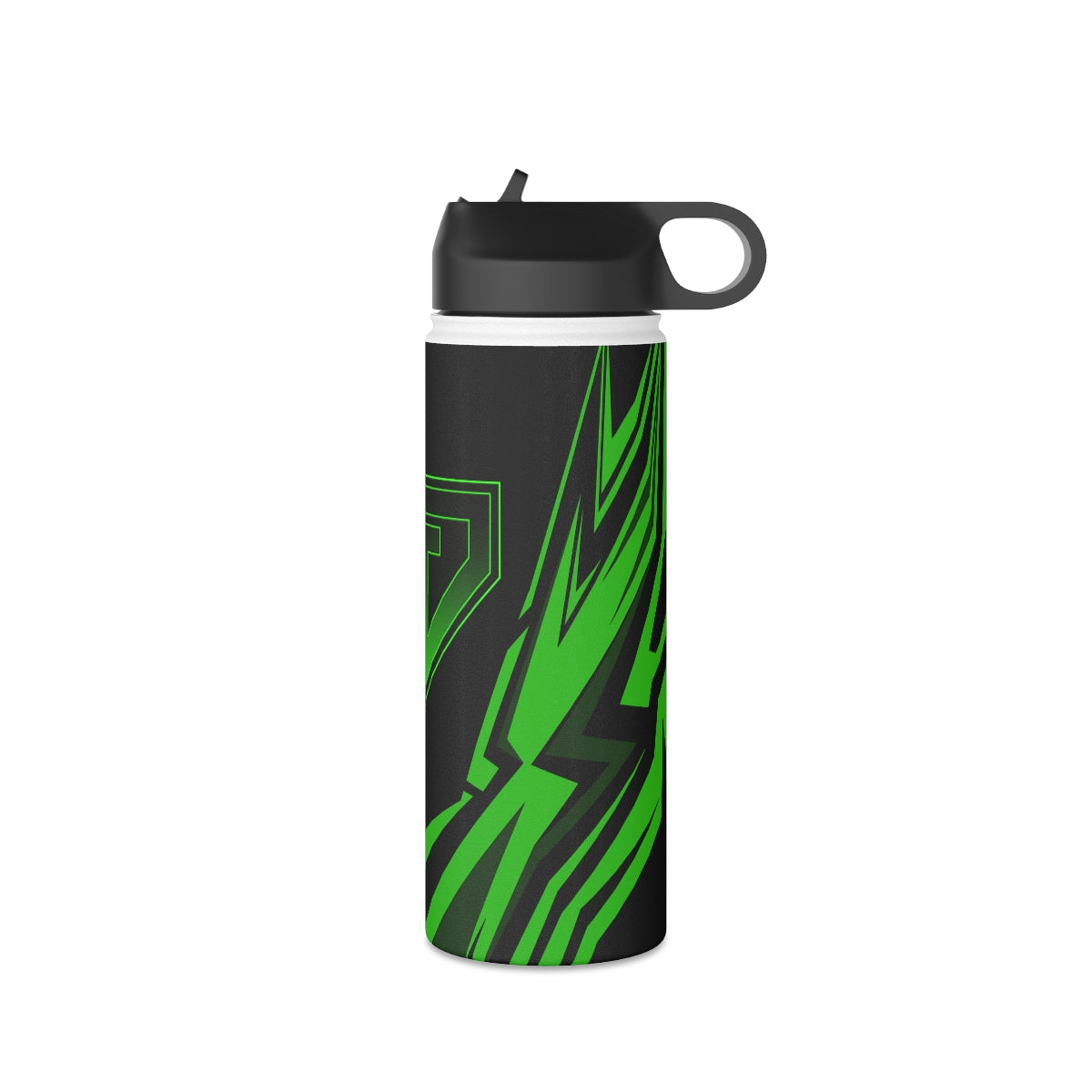 JJ Green Giant Stainless Steel Water Bottle, Standard Lid