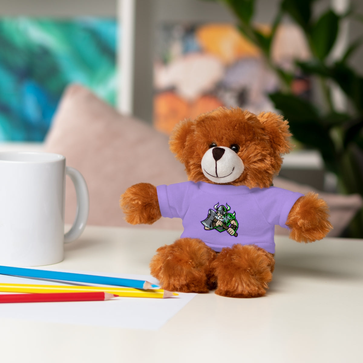 Rated R Viking Stuffed Animals with Tee