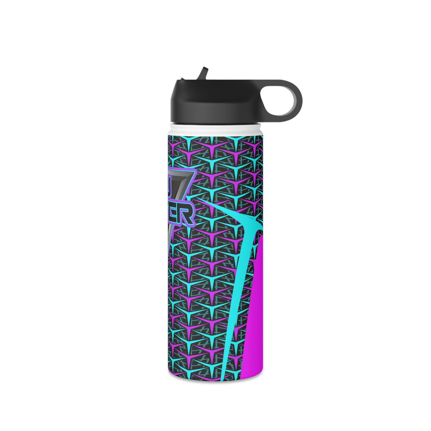 Dj Ditter Stainless Steel Water Bottle, Standard Lid
