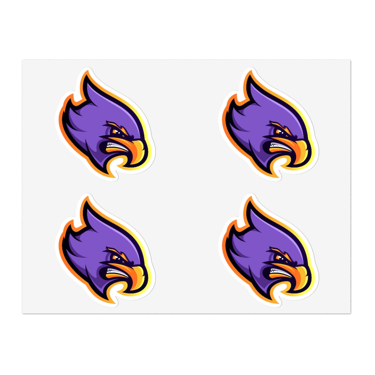 Angry Gaming Sticker Sheets
