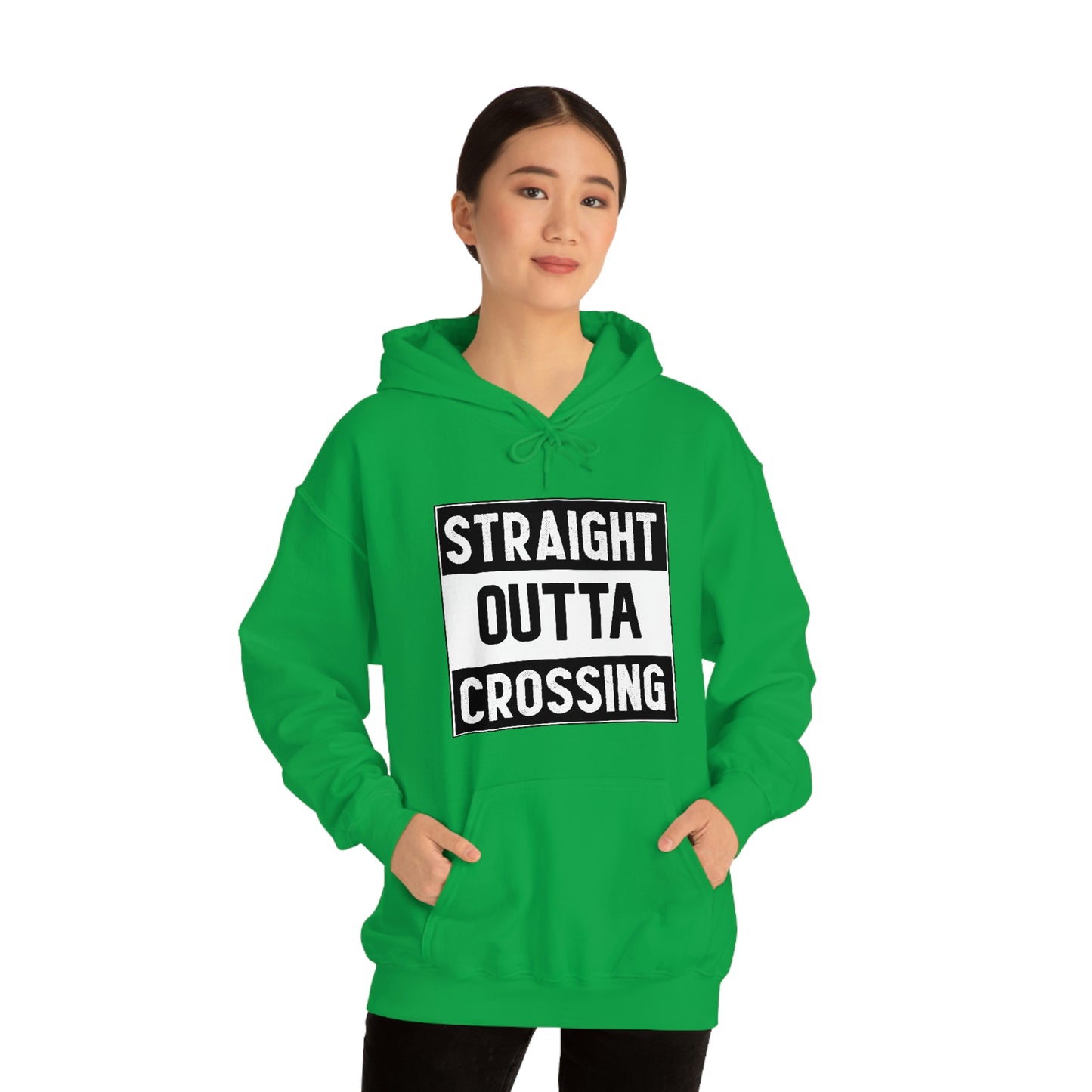 Straight Outta Crossing Unisex Hoodie