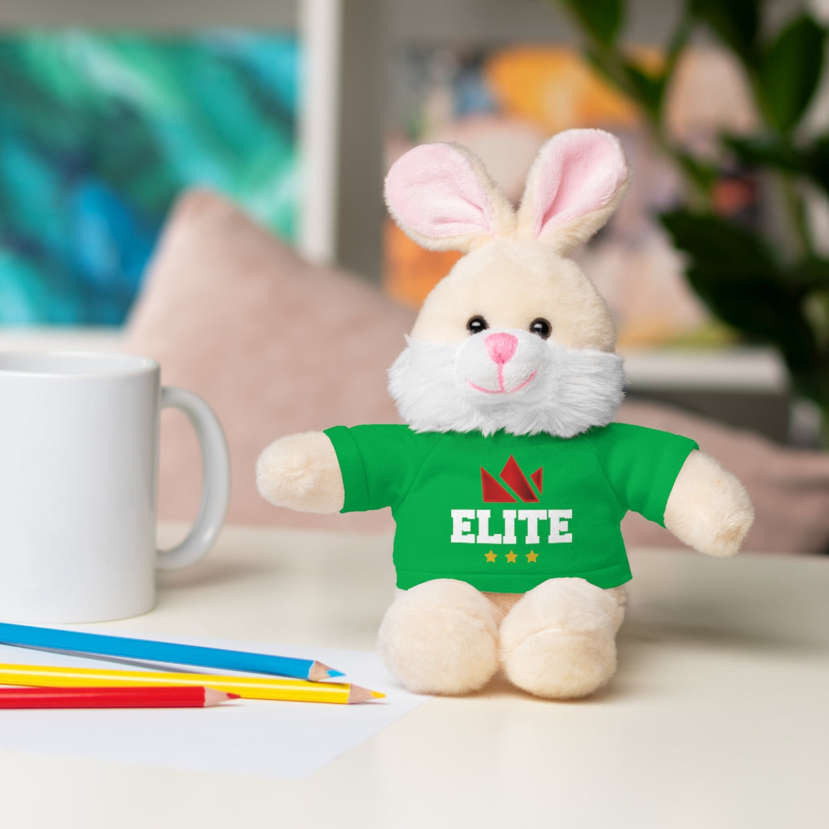 EliteTeam.Tv Stuffed Animals with Tee