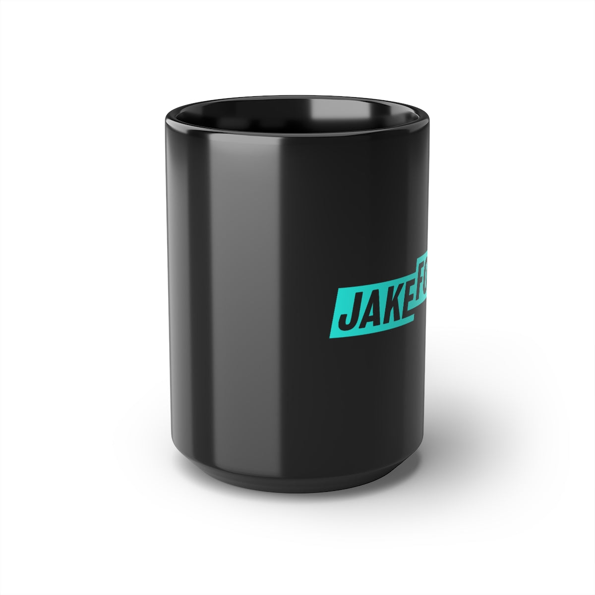 JakeForty Black Mug, 15oz