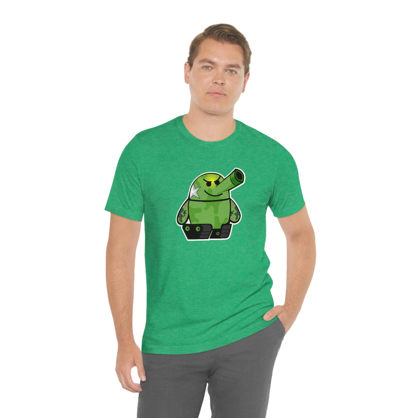 Smarmy Tank Cartoon Unisex T-shirt