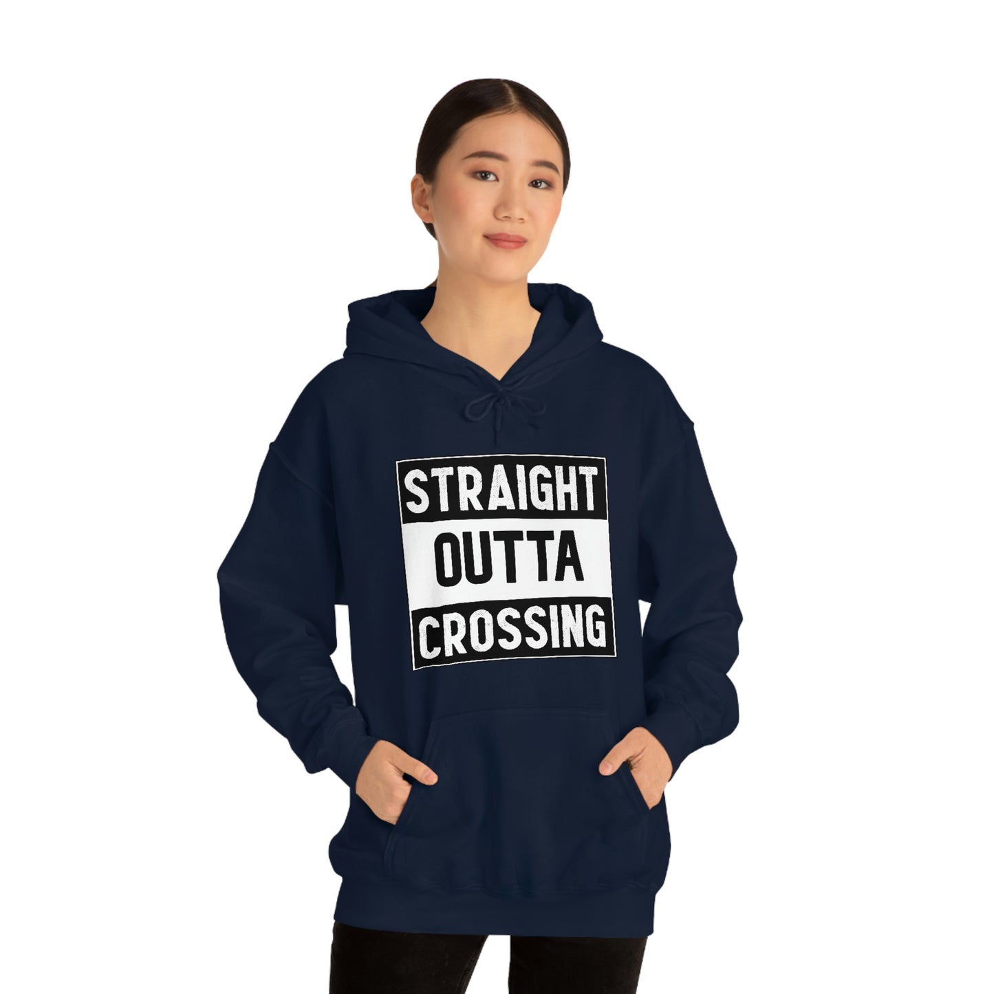 Straight Outta Crossing Unisex Hoodie