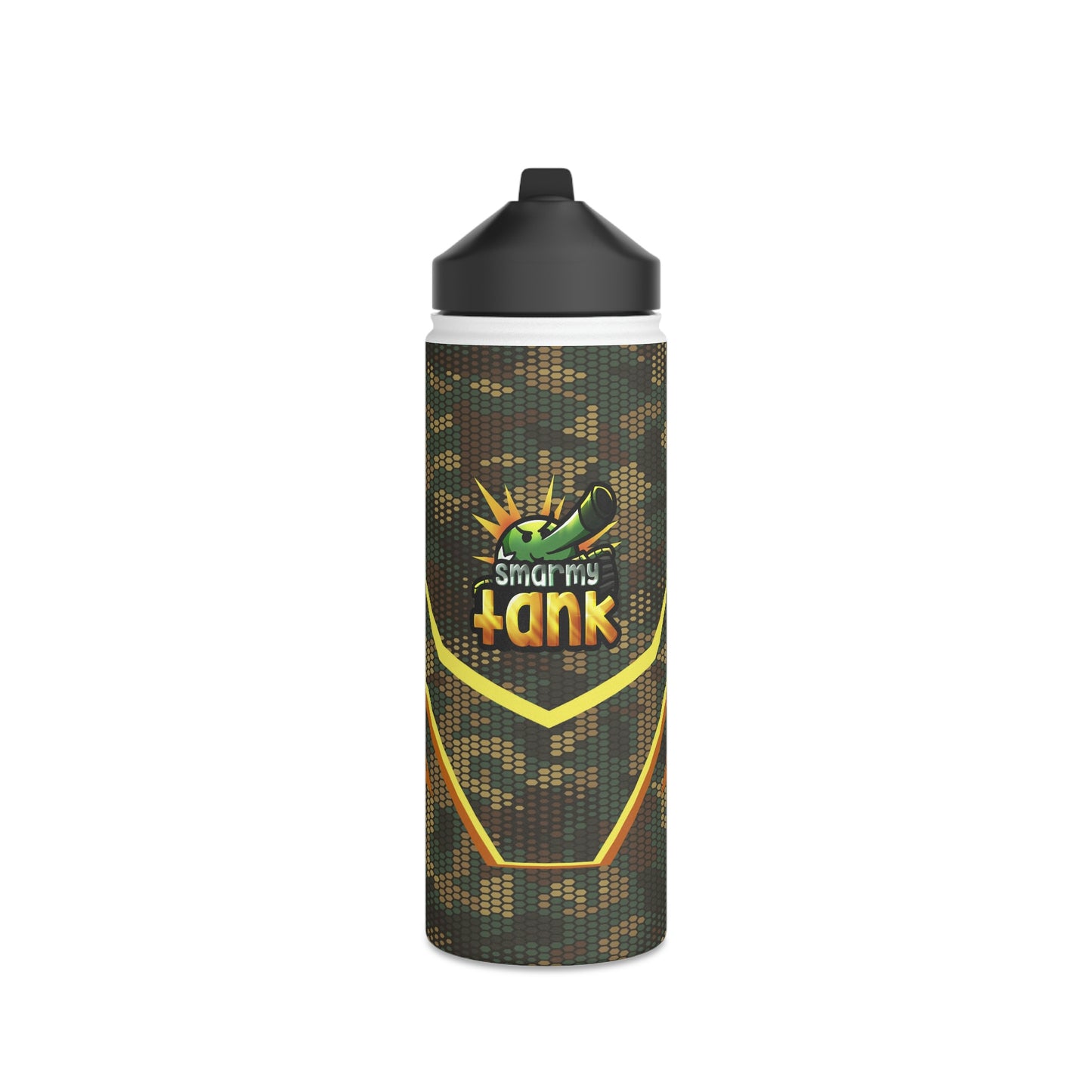Smarmy Tank Stainless Steel Water Bottle, Standard Lid