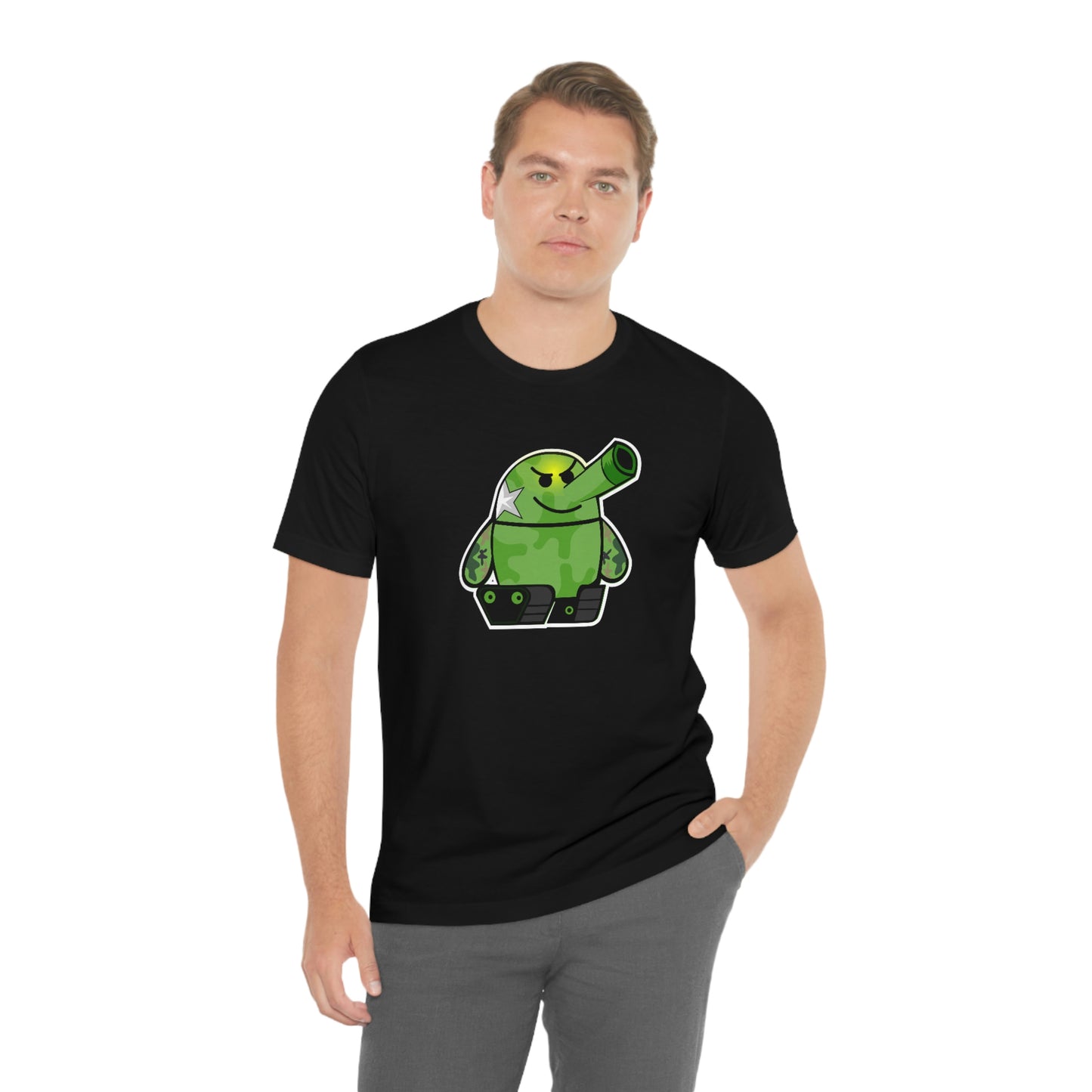 Smarmy Tank Cartoon Unisex T-shirt