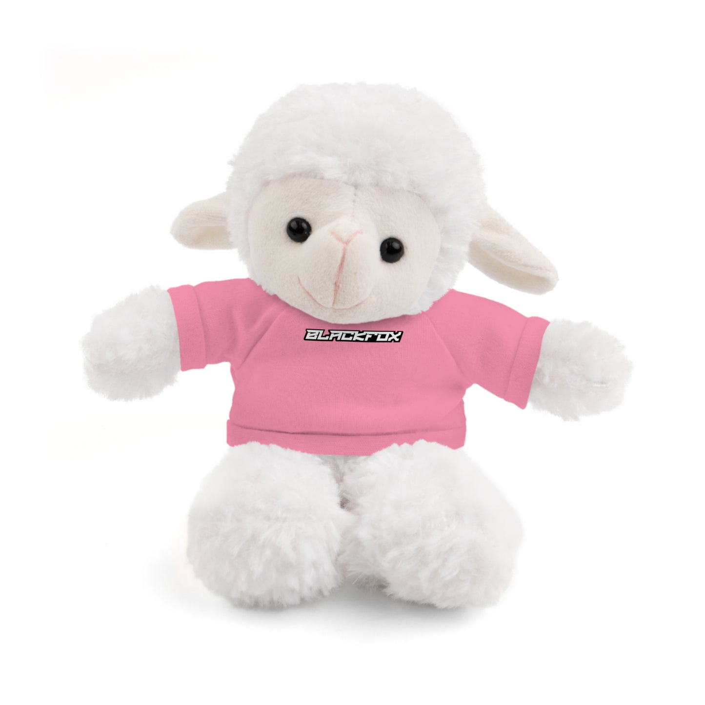 BlackFox Text Stuffed Animals with Tee
