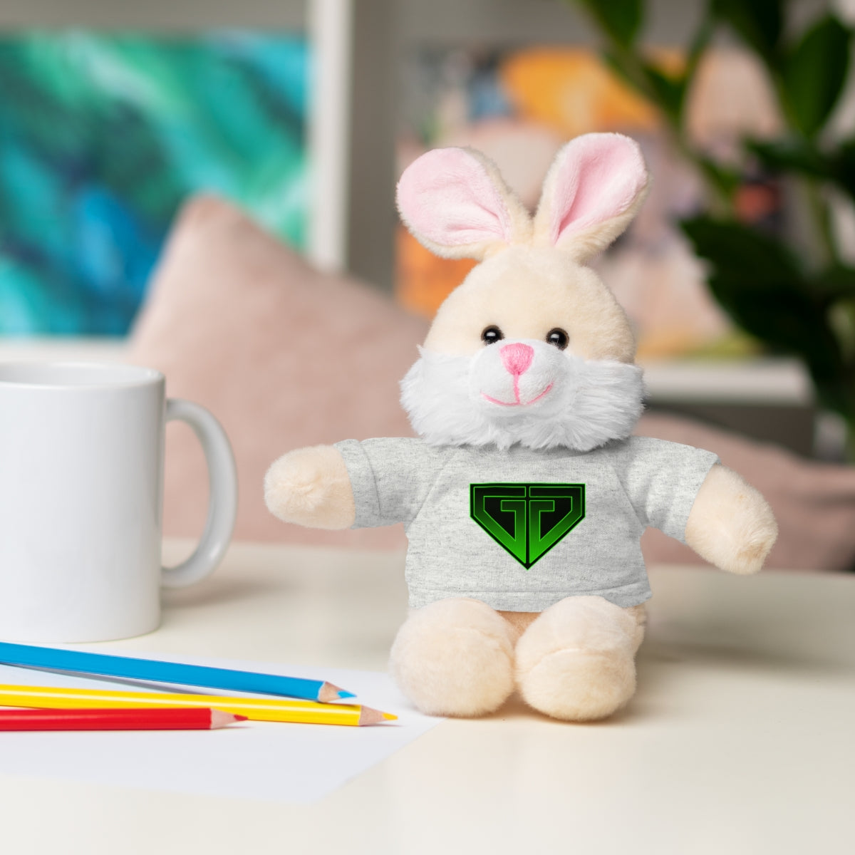 JJ Green Giant Stuffed Animals with Tee