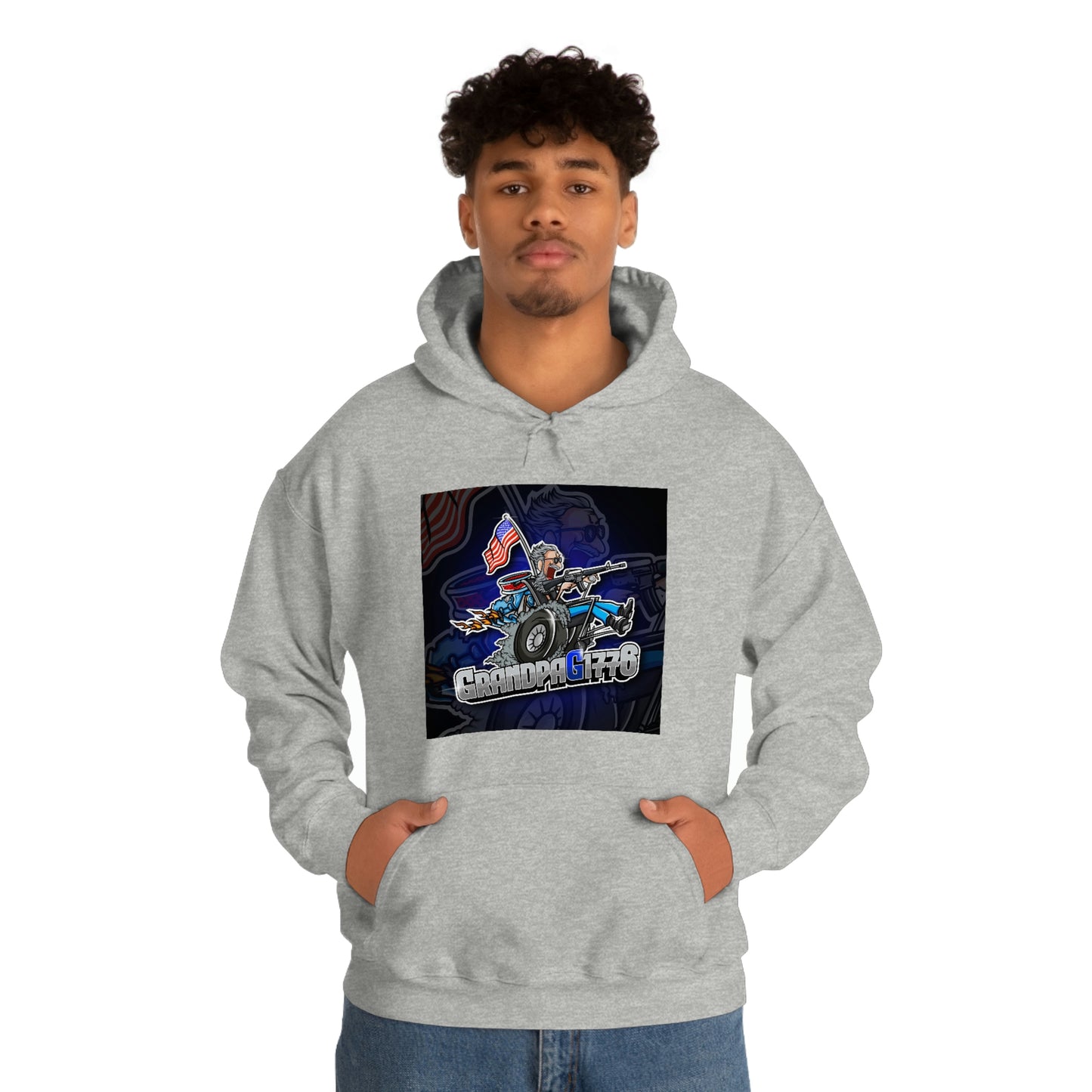 GrandpaG Silhouette Unisex Hoodie