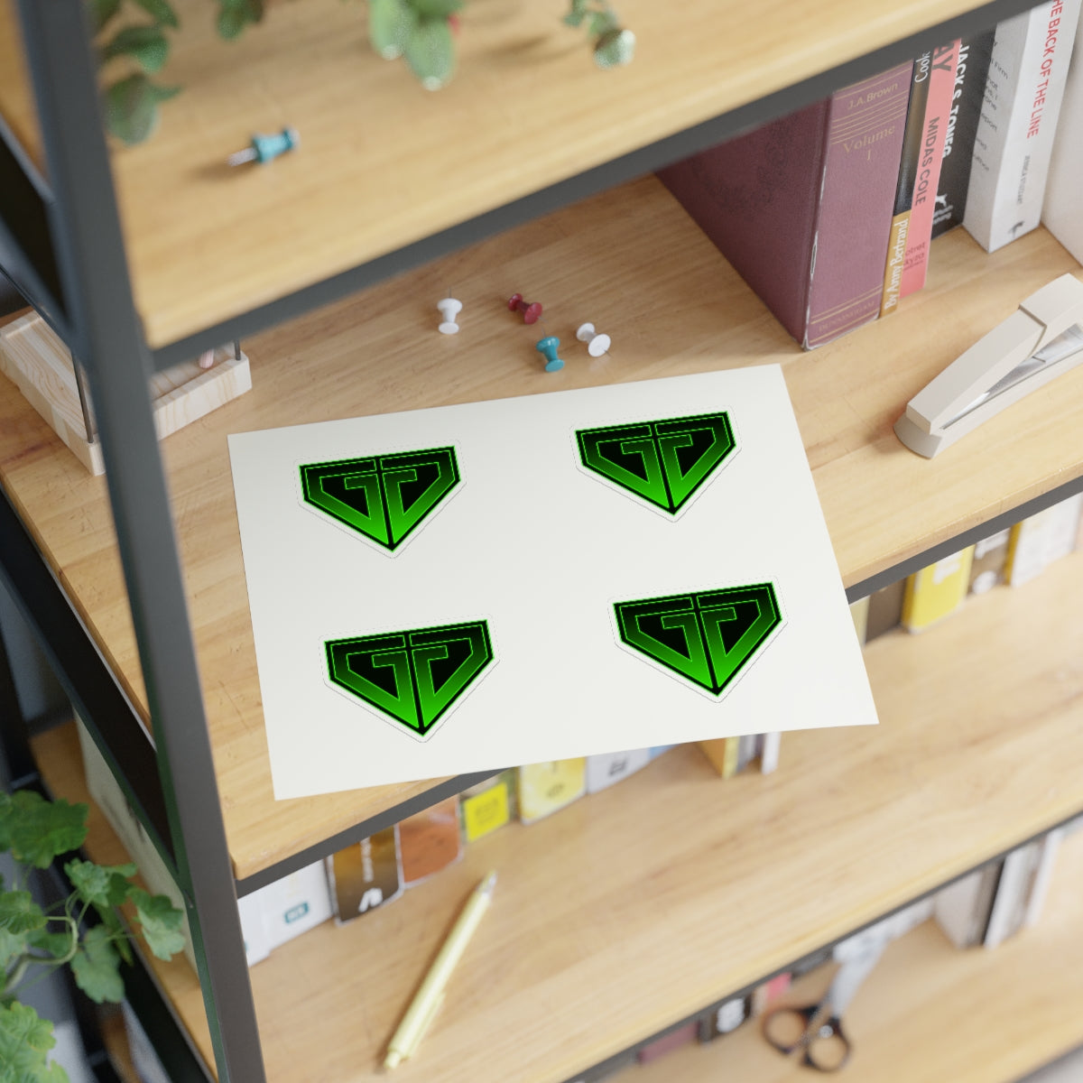 JJ Green Giant Sticker Sheets