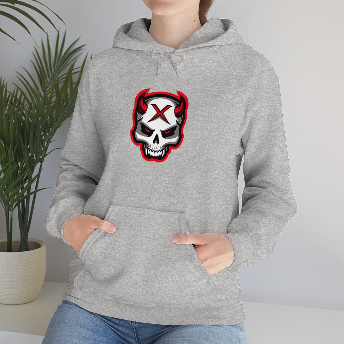 Red Bit Unisex Hoodie