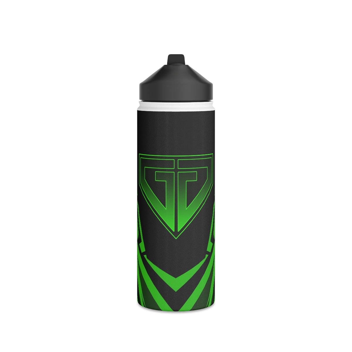 JJ Green Giant Stainless Steel Water Bottle, Standard Lid