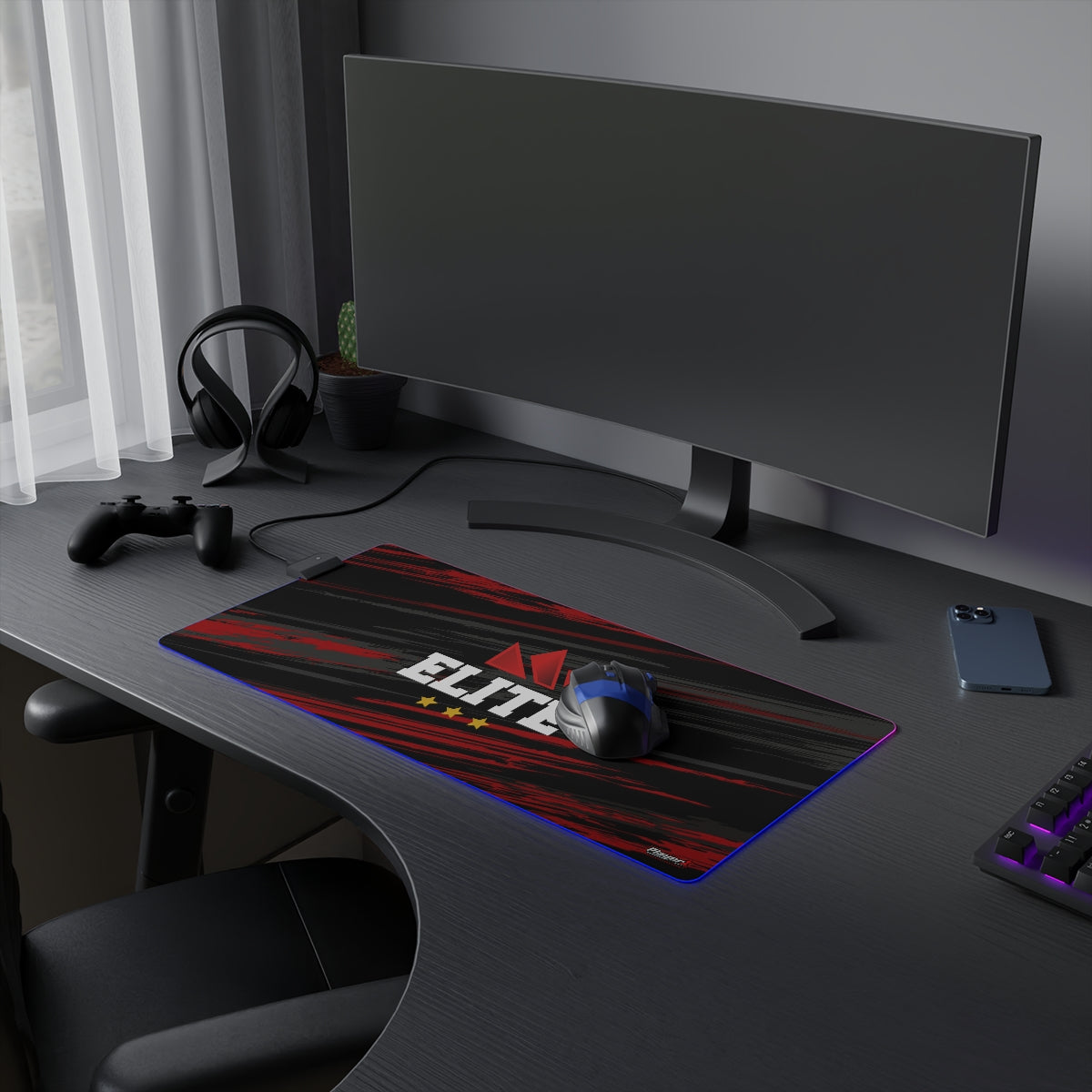 EliteTeam.Tv LED Gaming Mouse Pad