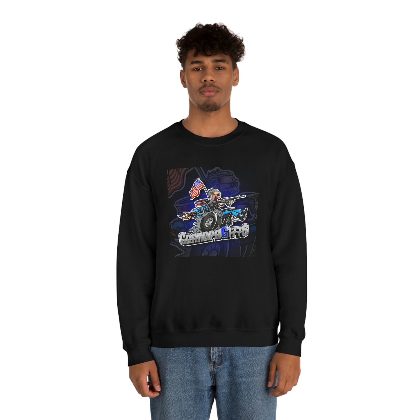 GrandpaG Silhouette Unisex Sweatshirt