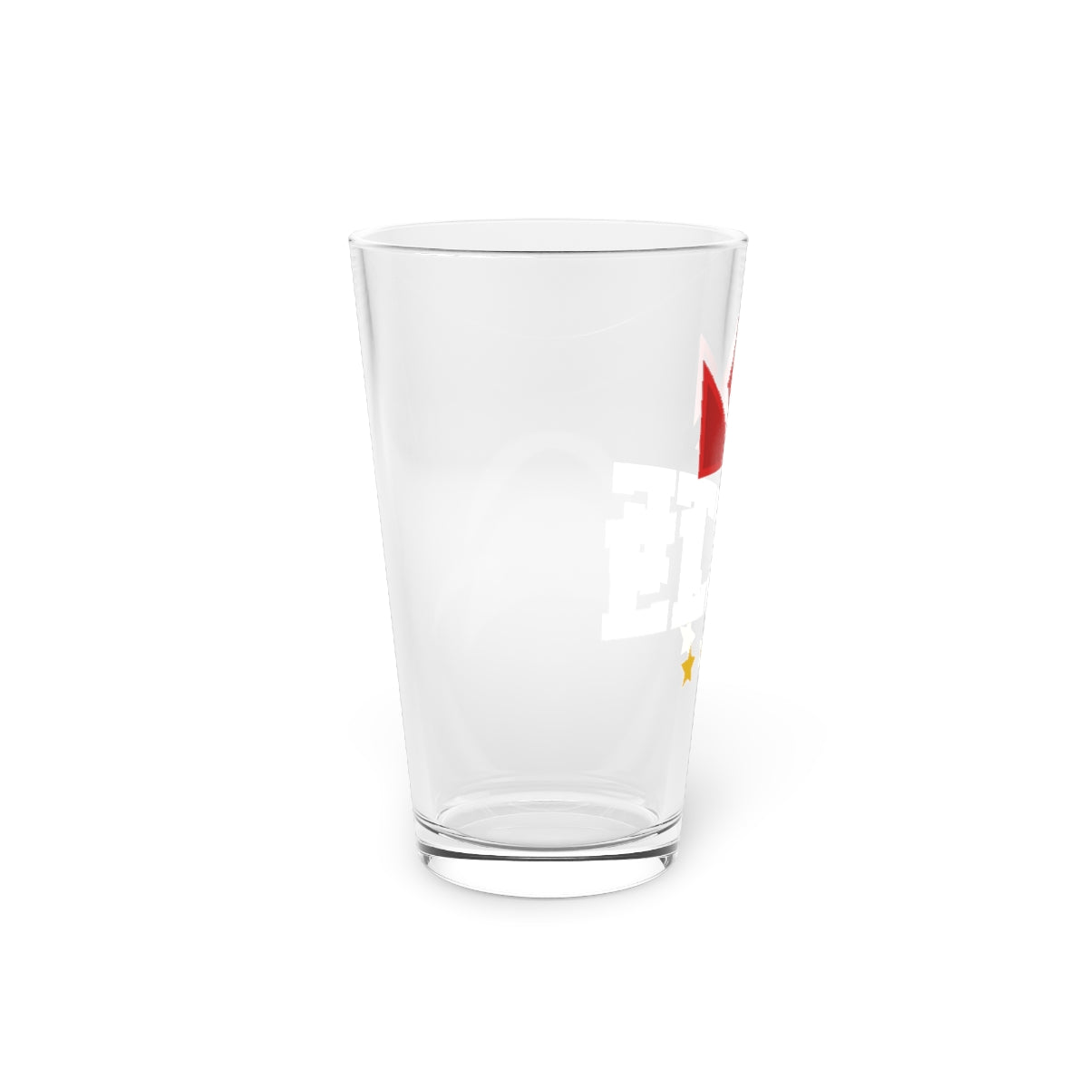 EliteTeam.Tv Pint Glass, 16oz