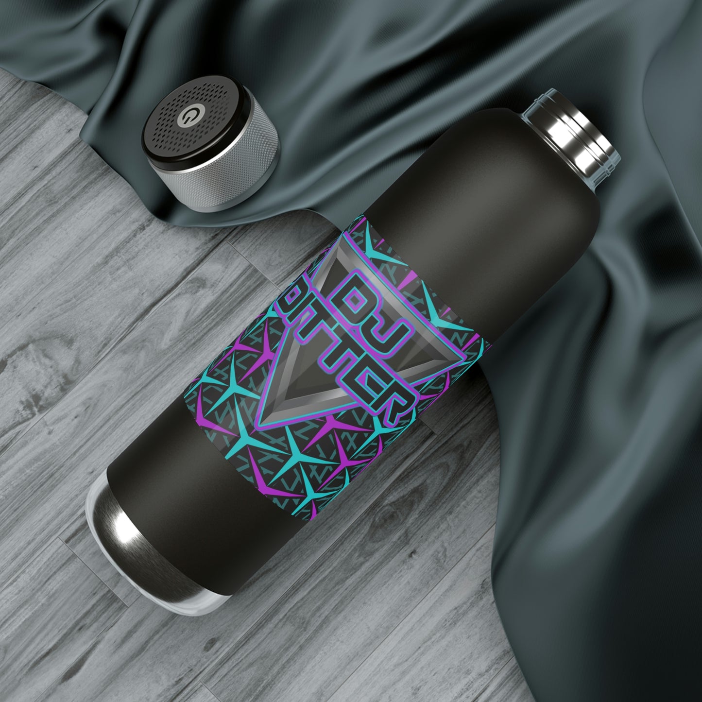 Dj Ditter Soundwave Copper Vacuum Audio Bottle 22oz