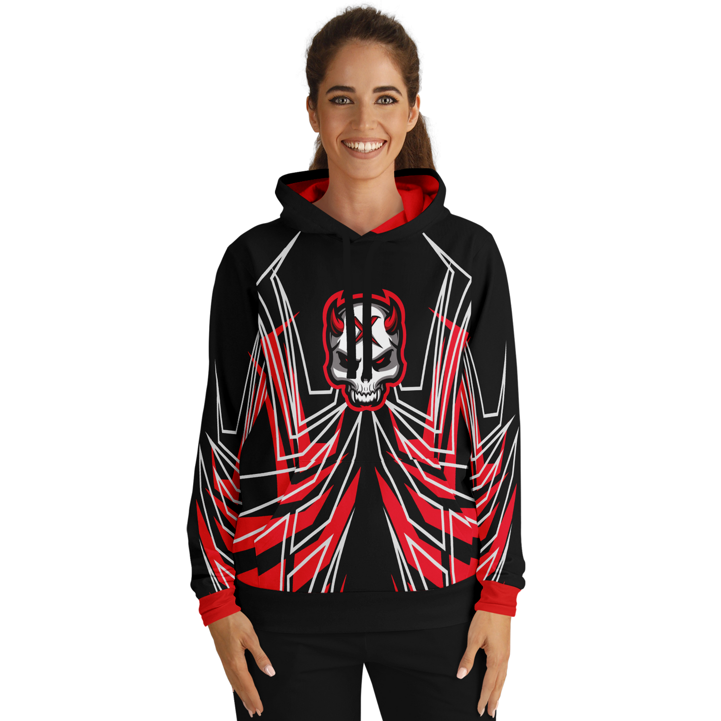 Red Bit Pro Hoodie