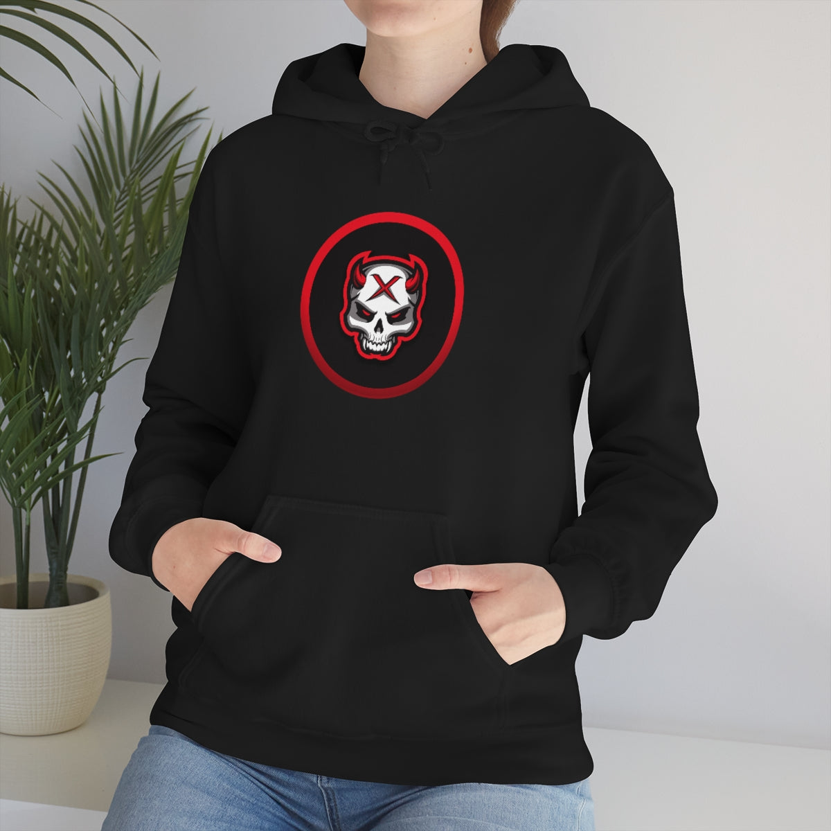 Red Bit Unisex Hoodie