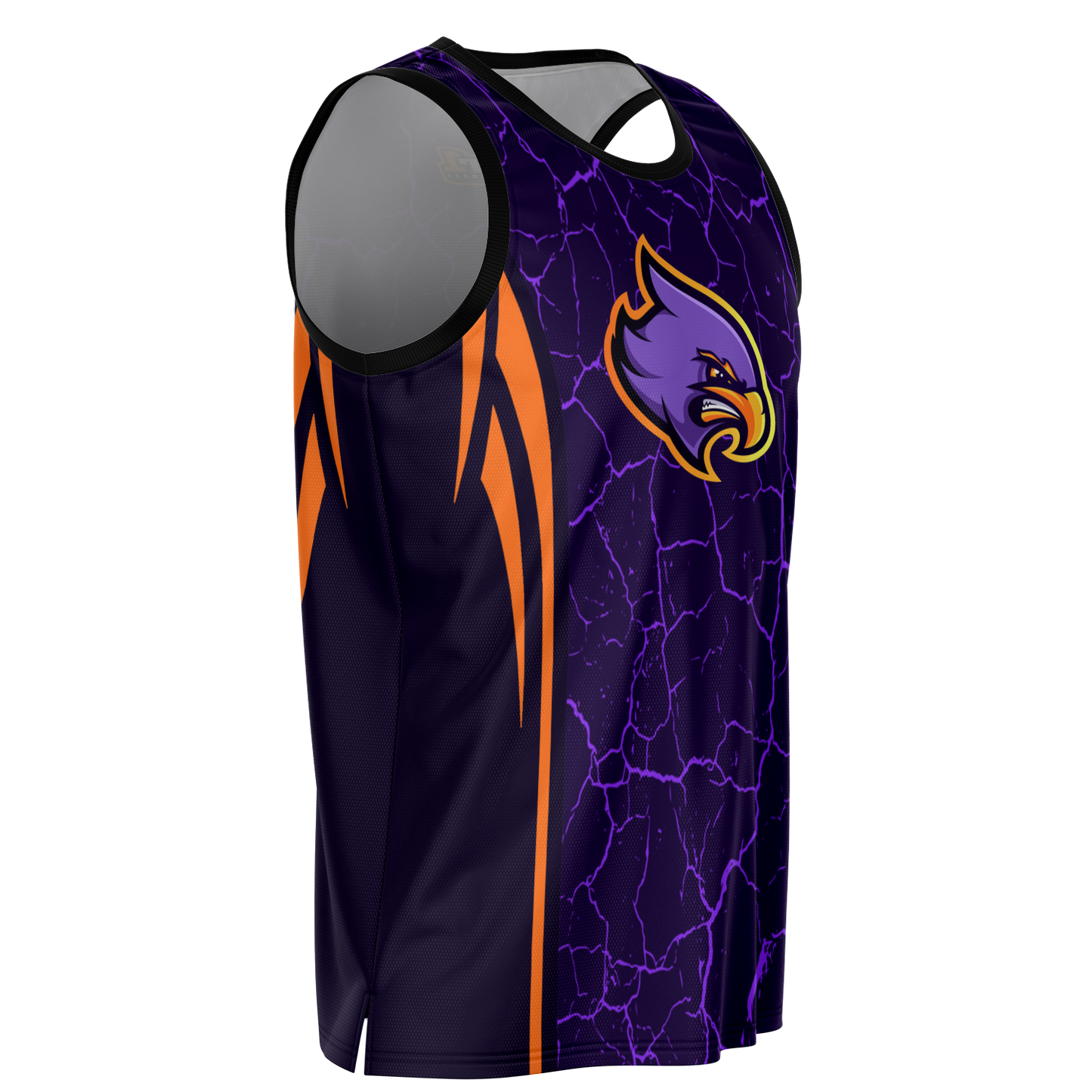 Angry Gaming Basketball Jersey