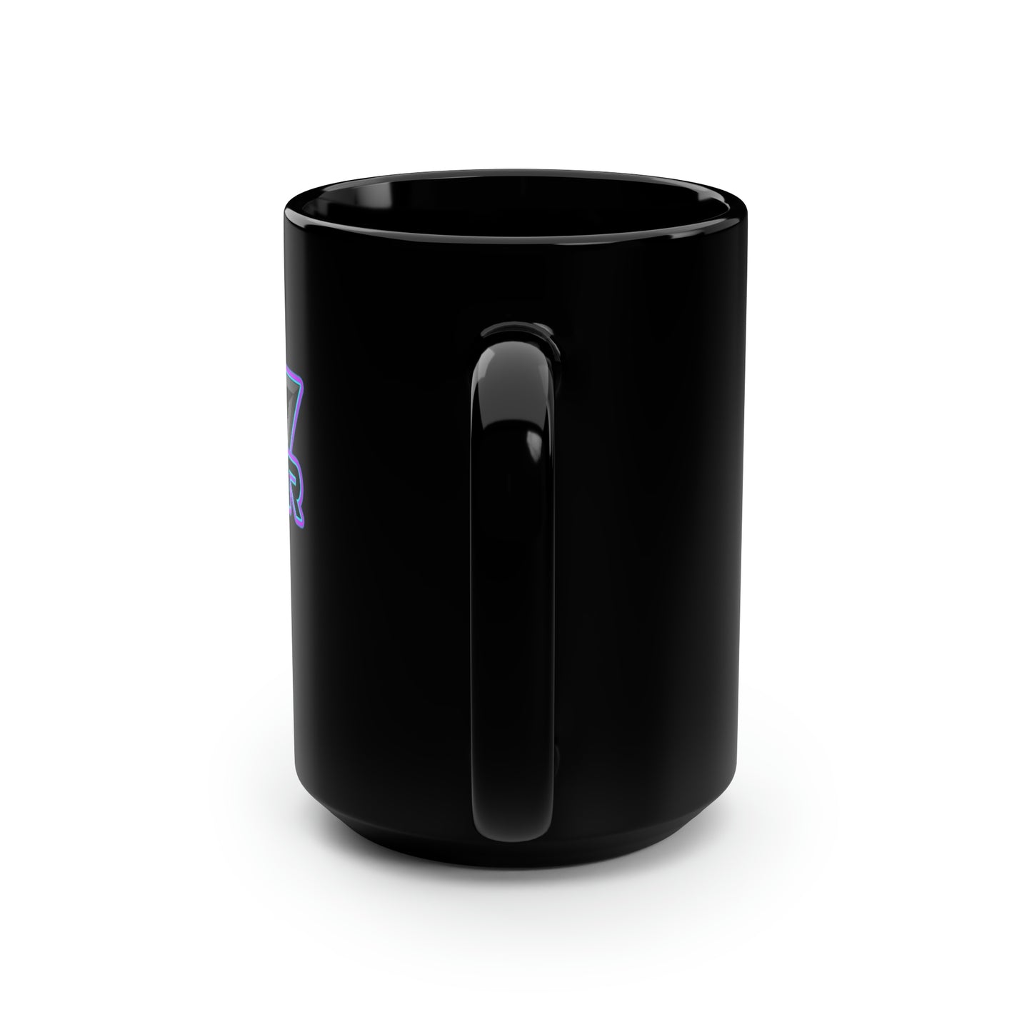 Dj Ditter Black Mug, 15oz