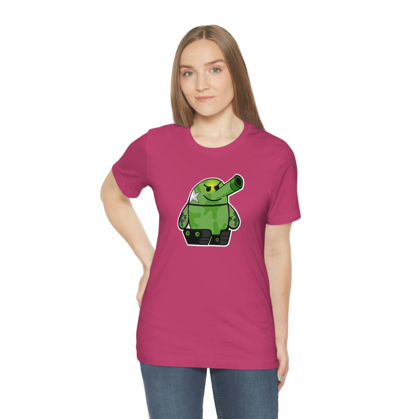 Smarmy Tank Cartoon Unisex T-shirt