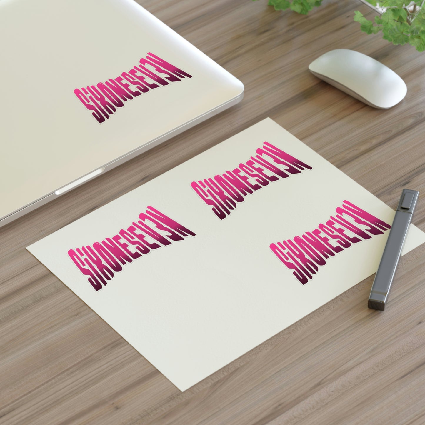 SixOneSev3n Text Sticker Sheets