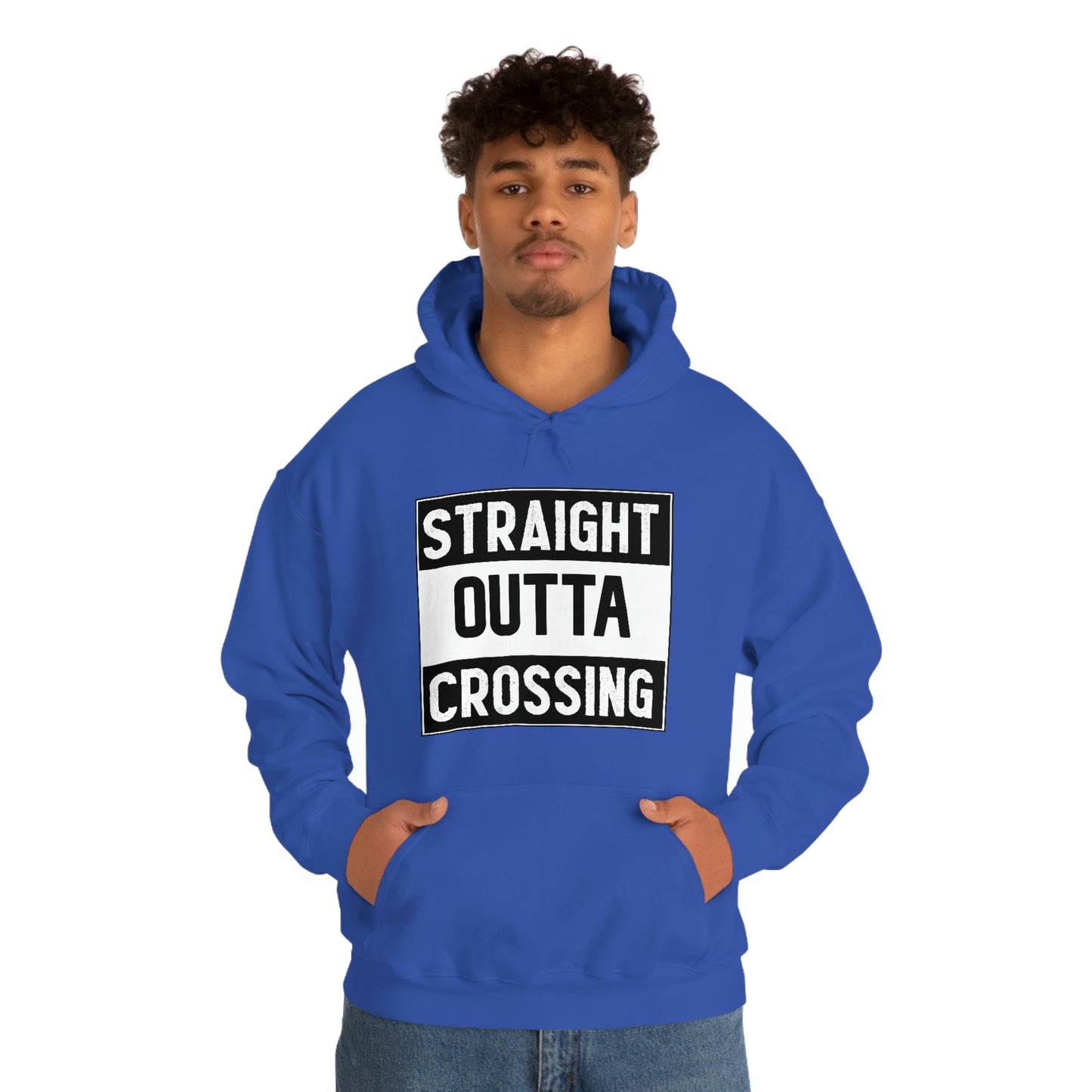 Straight Outta Crossing Unisex Hoodie