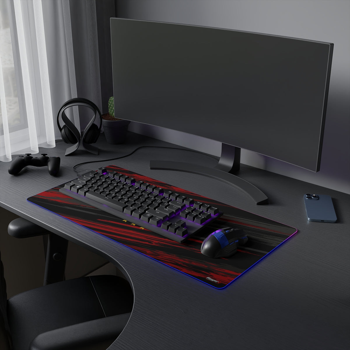 EliteTeam.Tv LED Gaming Mouse Pad